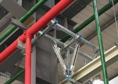 龙泉驿该抗震支架的整体式支吊架结构协调性好